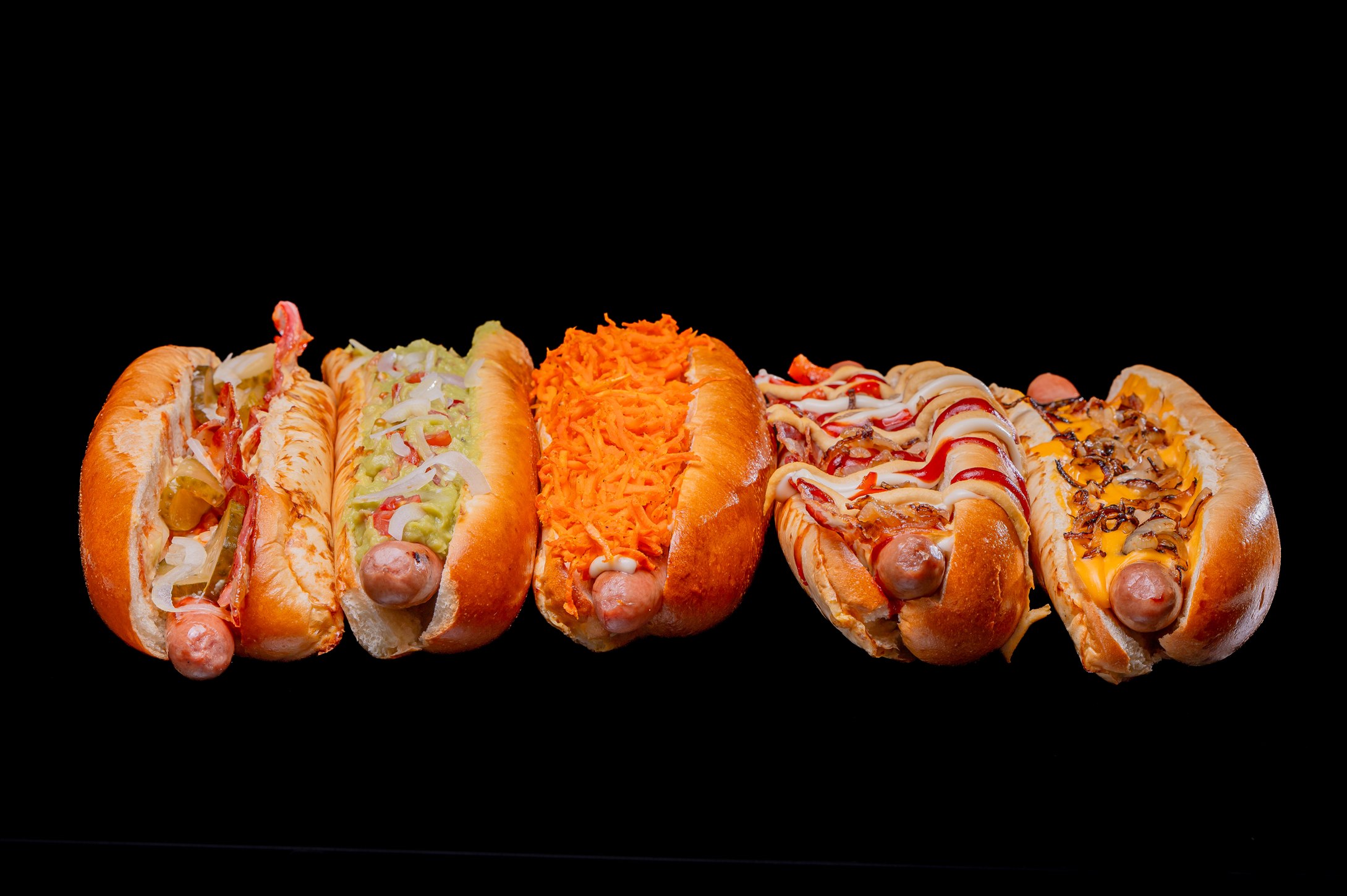 Selectie de hot dogs Hot Dog Cartel