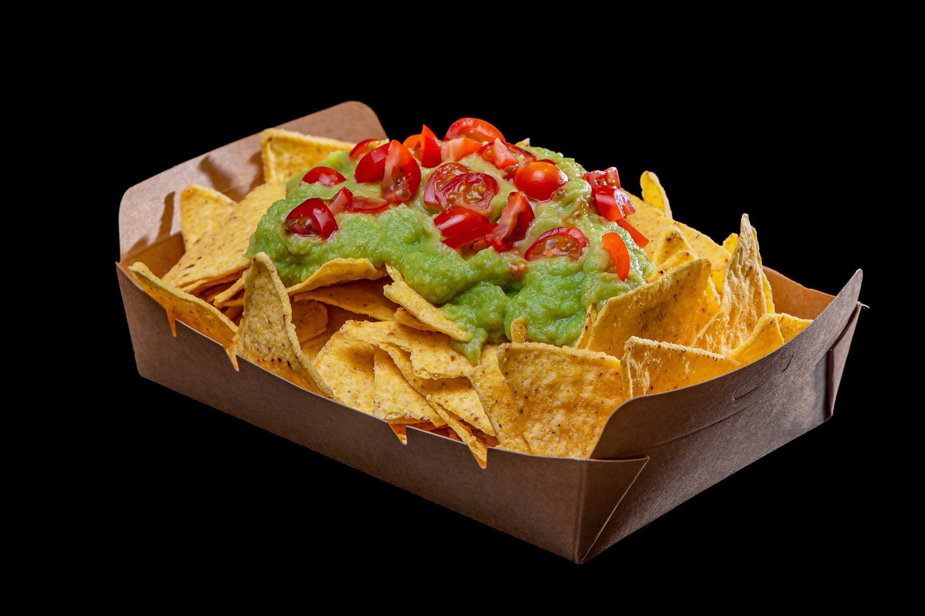 Nachos cu guacamole Hot Dog Cartel